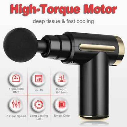 Gun Massager With 5 Speed Modes