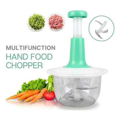 Manual Push Food Chopper