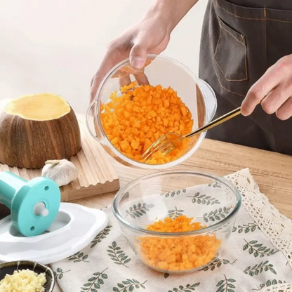 Manual Push Food Chopper