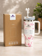 Stanley 40oz Printed Tumbler With Handle And Straw