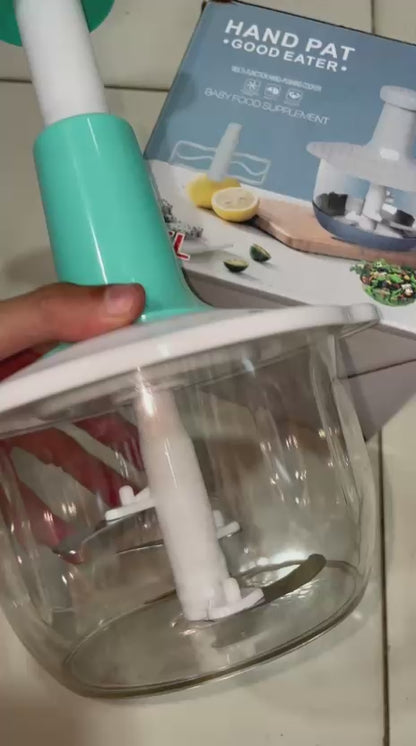 Manual Push Food Chopper